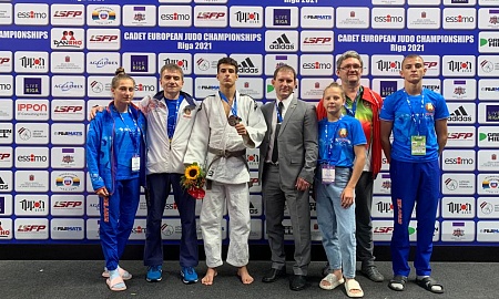 Бронзовая медаль чемпионата Европы (кадеты)!